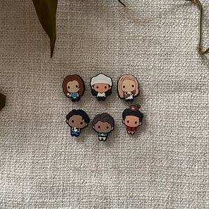 Friends Croc Charms Shoe Decorations 6 Piece Central Perk Friends Tv Show